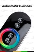 CSled  RGB Dokunmatik Şerit LED Kumanda & Kontrol Cihazı – 36A, 12/24V, RF Uzaktan Kumanda - 3