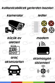 CSled  12V 2A Priz Tipi Adaptör – 5.5x2.5 mm Uçlu, Plastik Kasa, Güvenilir Güç Kaynağı - 3