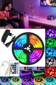 TECHNOFAST  Şerit Led Rgb 16 Renk Uzaktan Kumandalı Tak Çalıştır 10 m 12 Volt - 2