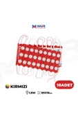 Ne Lazımsa Var  CFR 10 Adet 1.8 Watt 3 Ledli Parmak Led Modül Mercekli Beyaz,Gün ışığı,amber (sarı),kırmızı 12v - 1