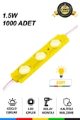 CSled  1.5W Sarı Modül Led 2835 SMD Mercekli  Yüksek Performans Düşük Enerji Tüketimi IP65 Suya Dayanıklı - 1