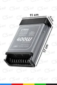Ctrons  IP45 Yağmur Korumalı 12V 33.3A Güç Kaynağı, 400W LED Sürücü AC/DC Trafo Dönüştürücü - 4