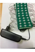 3M  20 Adet Soft Mercekli Modül Led Yeşil+adaptor Tak Çalıştır - 1