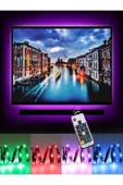 Moonix  Tv Arkası Uzaktan Kumandalı RGB Led Şerit Aydınlatma Seti 16 Renk 1-3-5 Metre Seçenekleri - 1