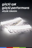 CSled  DC12V MİNİ MODÜL 5000 ADET Beyaz LED Modül Su Geçirmez Yapışkanlı Reklam Tabela Işık - 5