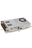 WATTBOX  Adaptör 12v 30a Metal Kasa Fanlı - 2