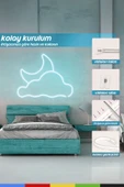 CSled  12V İç ve Dış Mekan Buz Mavisi Neon LED – 5 Metre Esnek Silikon Neon  (2.5 Cm’de Bir Kesilebilir) - 6