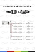 CSled  DC12V 1.5W 200 ADET Beyaz LED Modül Su Geçirmez Yapışkanlı Reklam Tabela Işık - 4