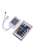 TAHTAKALE ONLİNE  Kaliteli 5 mt 5 Metre Rgb Iç Mekan Silikonsuz Şerit Led Let Aydınlatma + Kumanda + Adaptör - 2