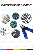 CSled  Elektronikçi Tip Hassas Mini Yan Keski – Profesyonel Dip Kesim Pensesi - 3