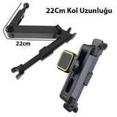 LF-072B Koltuk Arkası Araç içi Mıknatıslı Manyetik Telefon Tutucu (Siyah) - 2