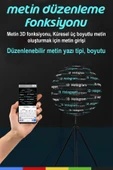 CSled  Smart 3D Hologram 42 cm Fan – 12V, 170° Görüş Açılı, WiFi ve APP Kontrollü - 4