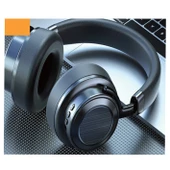 Nettech NT-HS09 Kablosuz Kulak Üstü Bluetooth Kulaklık (Siyah) - 2