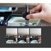 Universal CHZ-04 Araç Arka Koltuk 12.9 İnch Kadar Tablet Telefon Tutucu (Siyah) - 6