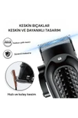 profesyonel saç sakal tıraş makinesi - 4
