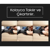 Baseus Suhz Araç Arka Koltuk 12.9 İnch Kadar Tablet Tutucu (Kırmızı) - 3