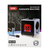 KBQ-2206 Karaoke Box Kablosuz Hoparlör - Bluetooth Speaker - 6