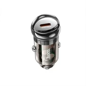 Hoco Z53 Sight 30 W Hızlı Araç Şarj Aleti (Siyah) - 2
