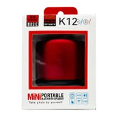 K12 Minibox Kablosuz Hoparlör - Speaker (Siyah) - 3
