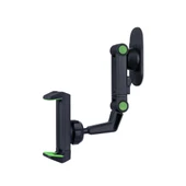 360 Dönebilen Dikiz Aynası Araç Telefon Tutucu (Siyah-Yeşil) - 5
