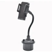 Universal X032 360 Döner Araç bardak Tutucu Yeri Telefon Tutucu (Siyah) - 1