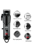 profesyonel saç sakal tıraş makinesi - 5