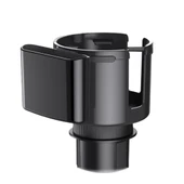 2in1 Ayarlanabilir Araç İçi Bardak ve Telefon Tutucu (Siyah) - 1