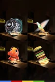 CSled  Smart 3D Hologram 42 cm Fan – 12V, 170° Görüş Açılı, WiFi ve APP Kontrollü - 6