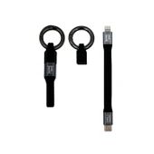 Nettech NT-DC23 Pd 27W Plastik 20 Cm Type-C To Lightning Şarj ve Data Kablosu - 1