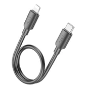 HOCO X96 Hyper Type-C To iPhone Lightning Hızlı Şarj Ve Data Kablosu 0,25cm (Siyah) - 1