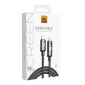 Nettech NT-DC41 30W Plastik 100 Cm Type-C To Lightning Şarj ve Data Kablosu (Siyah) thumbnail 2