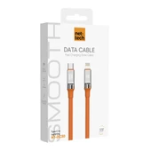 Nettech NT-DC30 30W Plastik 100 Cm Type-C To Lightning Şarj ve Data Kablosu (Turuncu) - 2