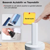 5in1 iPhone+ Type-C+ USB Seyahat için 60W Hızlı Şarj Kablo Seti (Beyaz) - 5