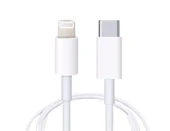 Nettech NT-DC50 20W Plastik 200 Cm Type-C To Lightning Şarj ve Data Kablosu (Beyaz) - 1