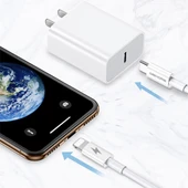 Wekome TYPE-C TO iPhone PD 20W Hızlı Şarj Kablosu 1.2M - 5