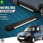 S-Dizayn Renault Kangoo NewLine Krom Yan Basamak 183 Cm 1998-2007 A+ Kalite thumbnail 1