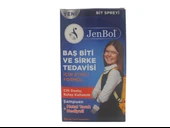 Jenbol Bit Spreyi 100 ml + Şampuan 150 ml - Çelik Tarak Hediyeli - 1