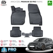 S-Dizayn Cupra Leon 3D Pro Havuzlu Paspas 2023 Üzeri A+ Kalite thumbnail 1