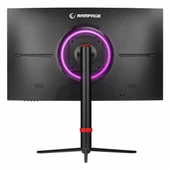 Rampage Prime PR27R165C 27" 165Hz 1Ms HDMI+DP FullHD FreeSync VA Pivot Curved Vesa Monitör - 6