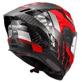 LS2 DRAGON KARBON TRAX  KASK - 4