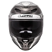 LS2 DRAGON KARBON ENTHUM SİYAH-GRİ KASK - 5