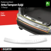 S-Dizayn Opel Zafira Tourer C Krom Arka Tampon Eşiği 2011-2019 A+ Kalite thumbnail 1
