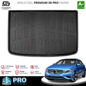 S-Dizayn Mercedes A Serisi W176 HB 3D Pro Bagaj Havuzu 2013-2018 A+ Kalite thumbnail 1