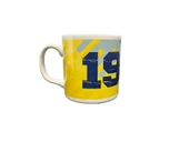 Fenerbahçe Lisanslı Kupa 1907 Yazılı Sarı Mug Hediyelik Ahşap Kutulu - 3