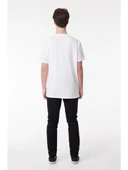 Lee Erkek Regular Fit Grafik Baskılı Beyaz Tişört ML65QAI12 thumbnail 5