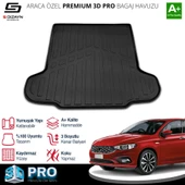 S-Dizayn Fiat Egea Sedan 3D Pro Bagaj Havuzu 2015 Üzeri A+ Kalite thumbnail 1