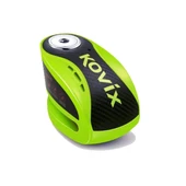 KOVIX KNX10-FG ALARMLI DİSK KİLİT YEŞİL thumbnail 1