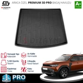 S-Dizayn Renault Duster 4X4 3D Pro Bagaj Havuzu 2024 Üzeri A+ Kalite thumbnail 1