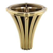 (4 ADET) İstanbul 12 cm Gold Altın Mobilya Kanepe Koltuk Tv Ünitesi Konsol Ayağı Ayak Ayakları thumbnail 9