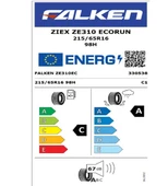Falken 215/65 R16 TL 98H ZIEX ZE310 ECORUN Yaz Lastiği (Üretim Tarihi:2025) thumbnail 2